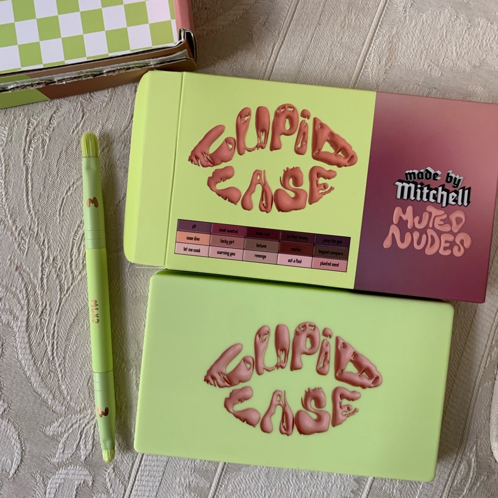 Made by Mitchell Cupid Case Muted Nudes Lipstick Palette BNIB - Picture 3 of 14